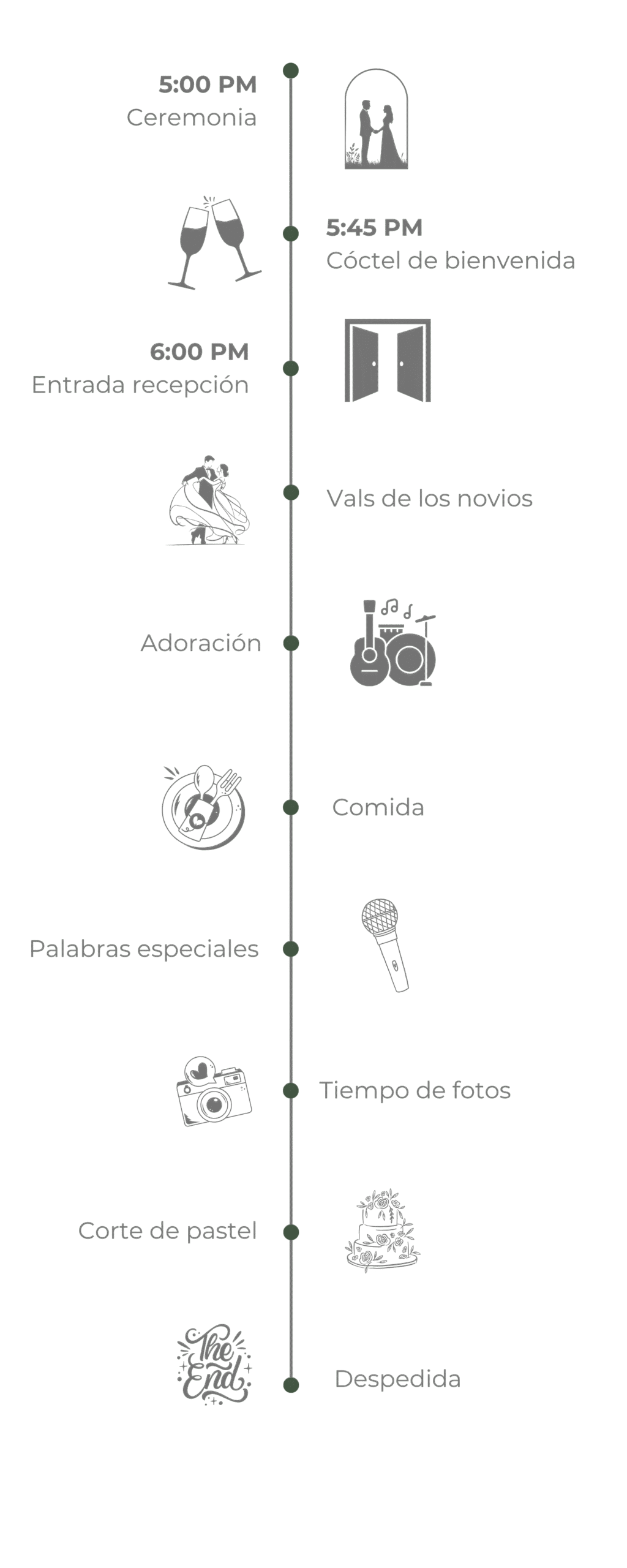 Documento A4 Programa boda casamiento flores elegante blanco (1600 x 2800 px) (1600 x 3000 px) (1600 x 4000 px) (2)