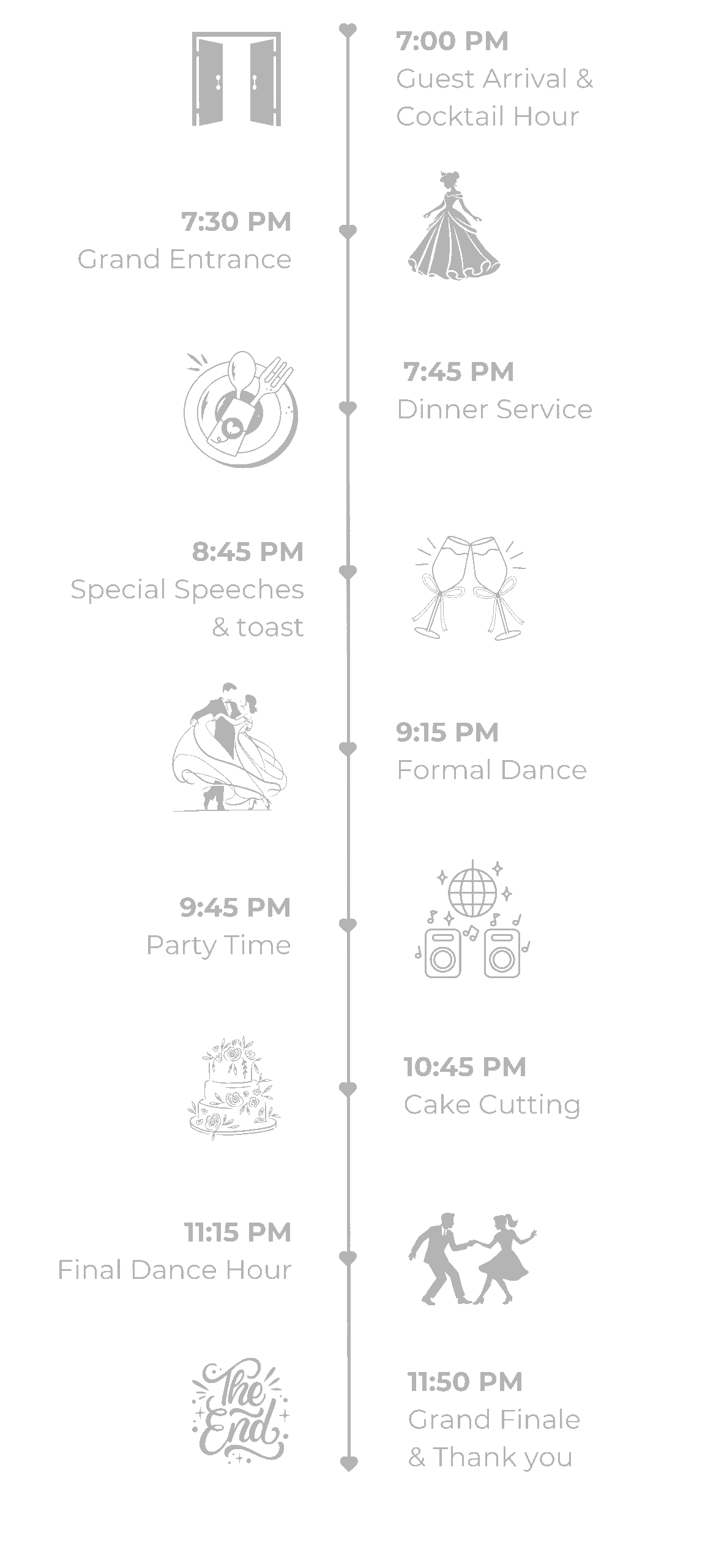 Documento A4 Programa boda casamiento flores elegante blanco (1600 x 2800 px) (1600 x 3000 px) (73)