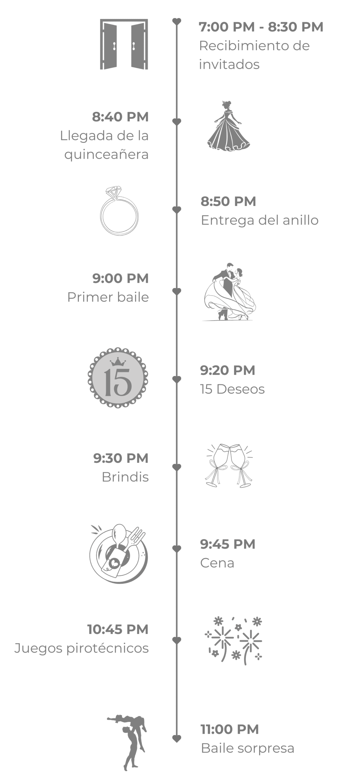 Documento A4 Programa boda casamiento flores elegante blanco (1600 x 2800 px) (1600 x 3000 px) (75)