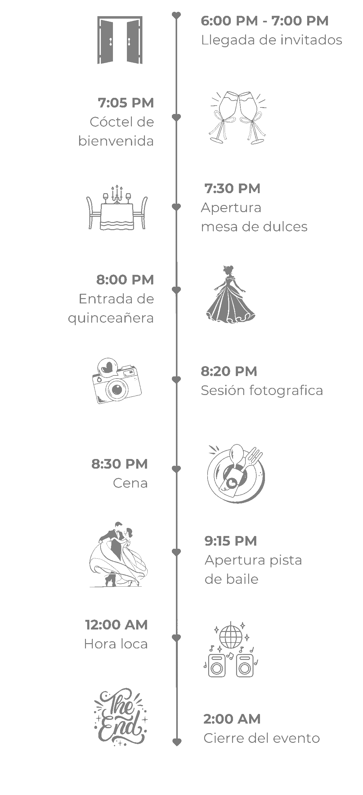 Documento A4 Programa boda casamiento flores elegante blanco (1600 x 2800 px) (1600 x 3000 px) (77)