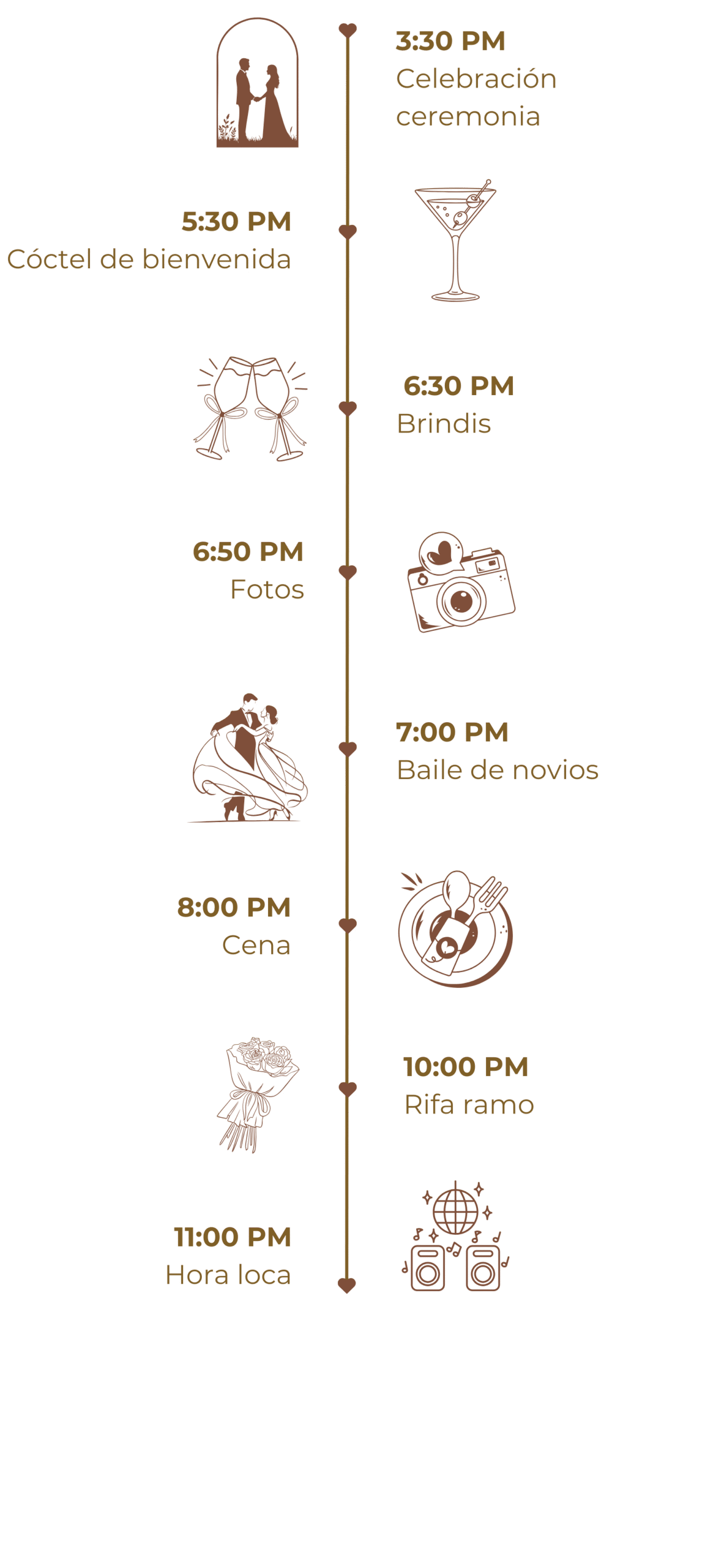 Documento A4 Programa boda casamiento flores elegante blanco (1600 x 2800 px) (1600 x 3000 px) (79)