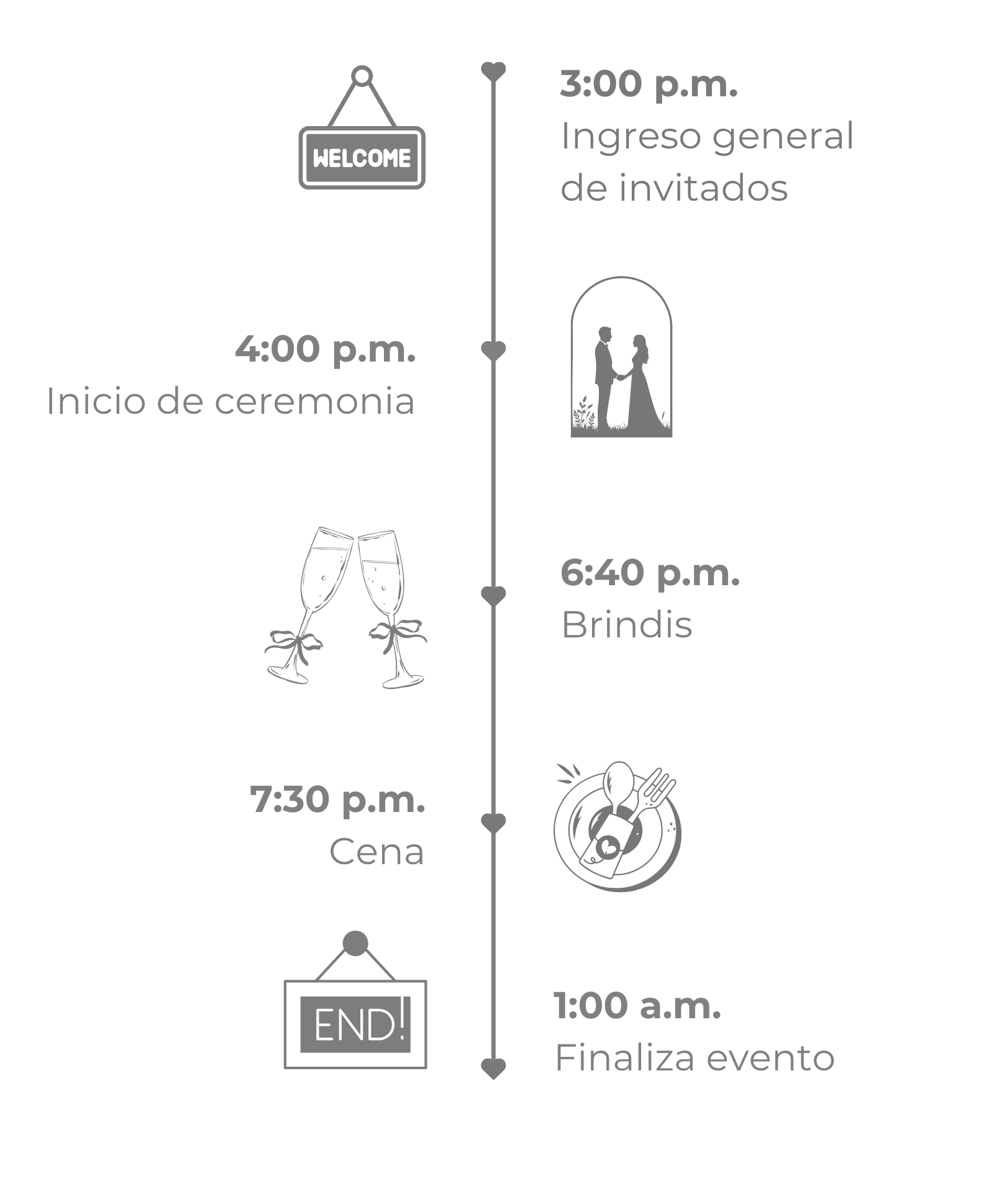 Documento A4 Programa boda casamiento flores elegante blanco (1600 x 2800 px) (5)
