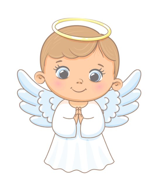 angel azul
